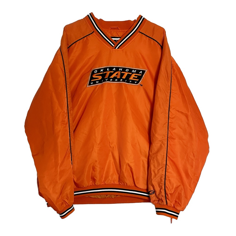 Vintage Embroidered Oklahoma State State Windbreaker